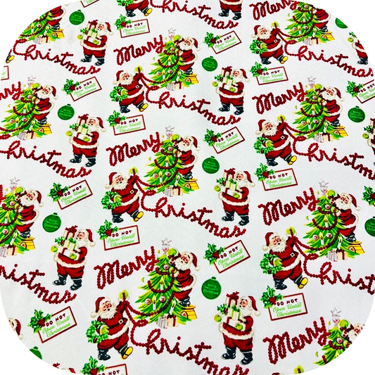 Christmas Printed Mini Matt Merry Christmas White