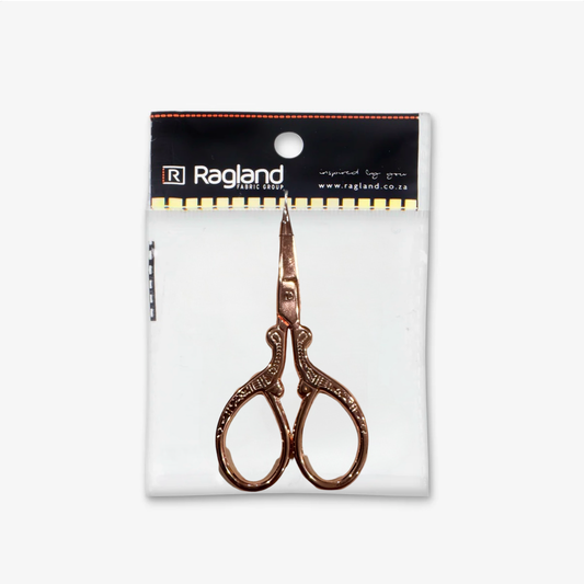 Stubby Stork Embroidery Scissors Rose Gold