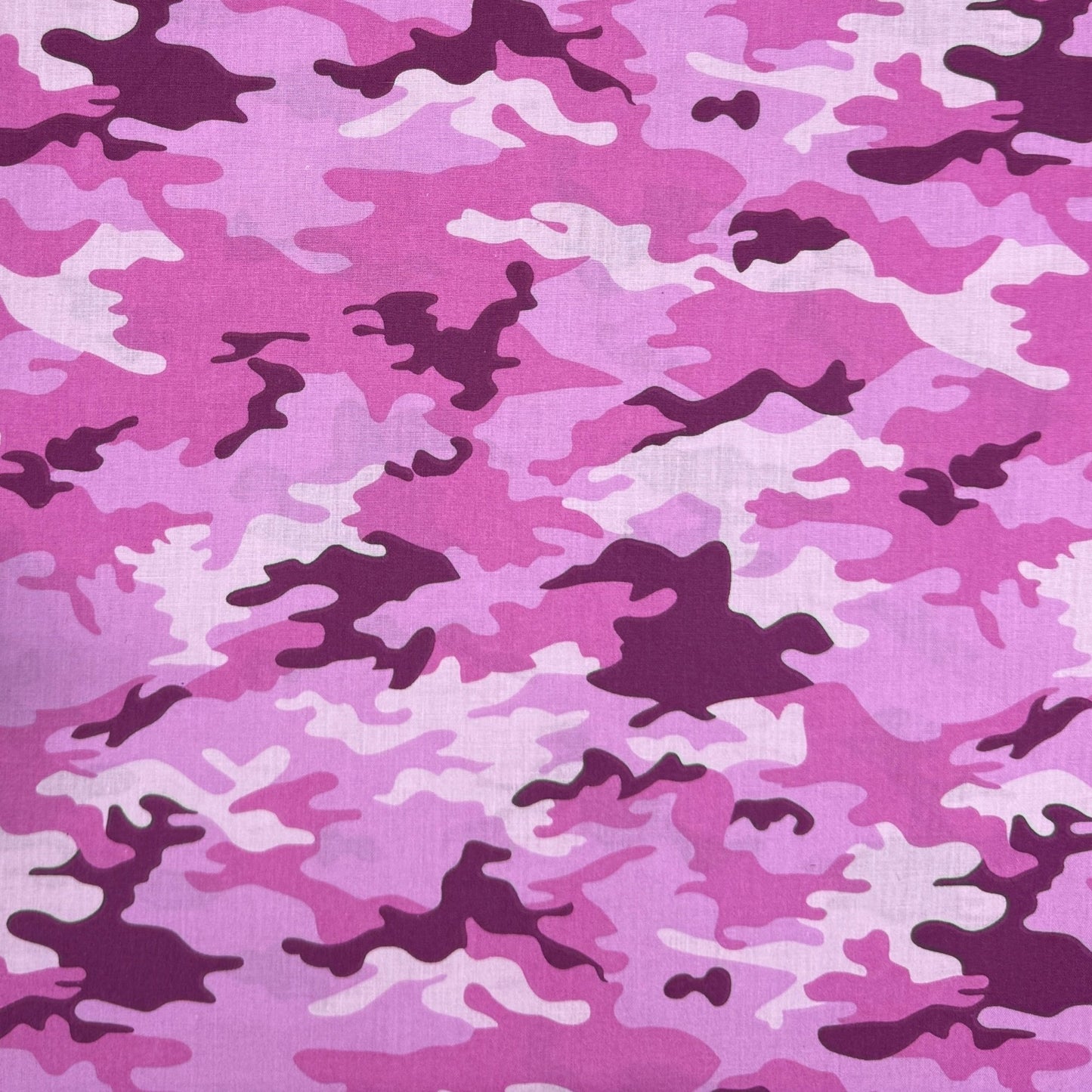 Sheeting Printed Cotton Pink Camo 240cm - Discontinued - Ragland Fabrics