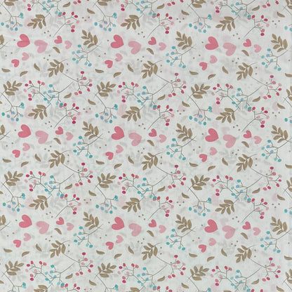 Sheeting 100% Cotton Percale 240cm Summer Love - Ragland Fabrics