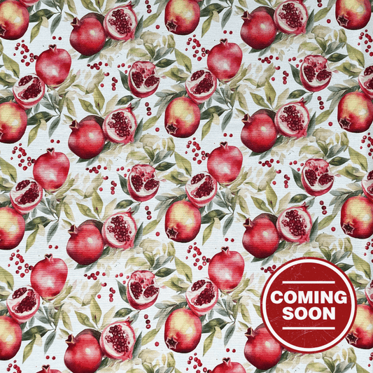 Box Weave Furnishing Pomegranate White - Ragland Fabrics
