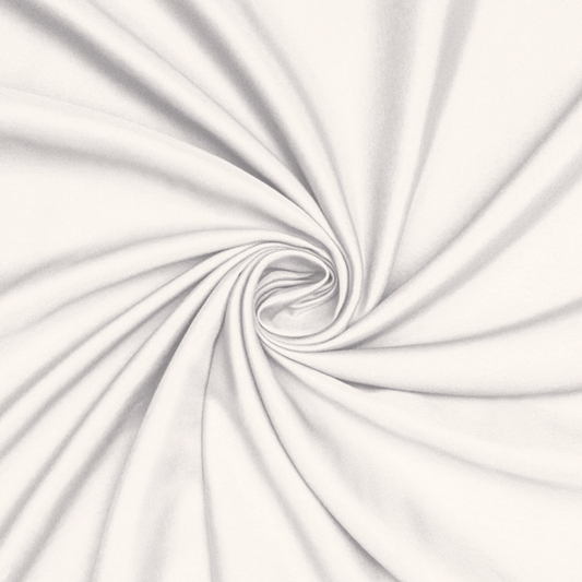 Dutchess Stretch Satin Off White - Ragland Fabrics