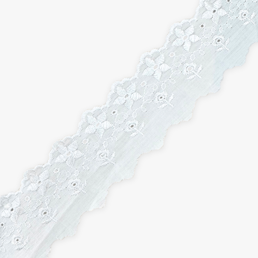 Lace Anglaise White Art. (YA45A)