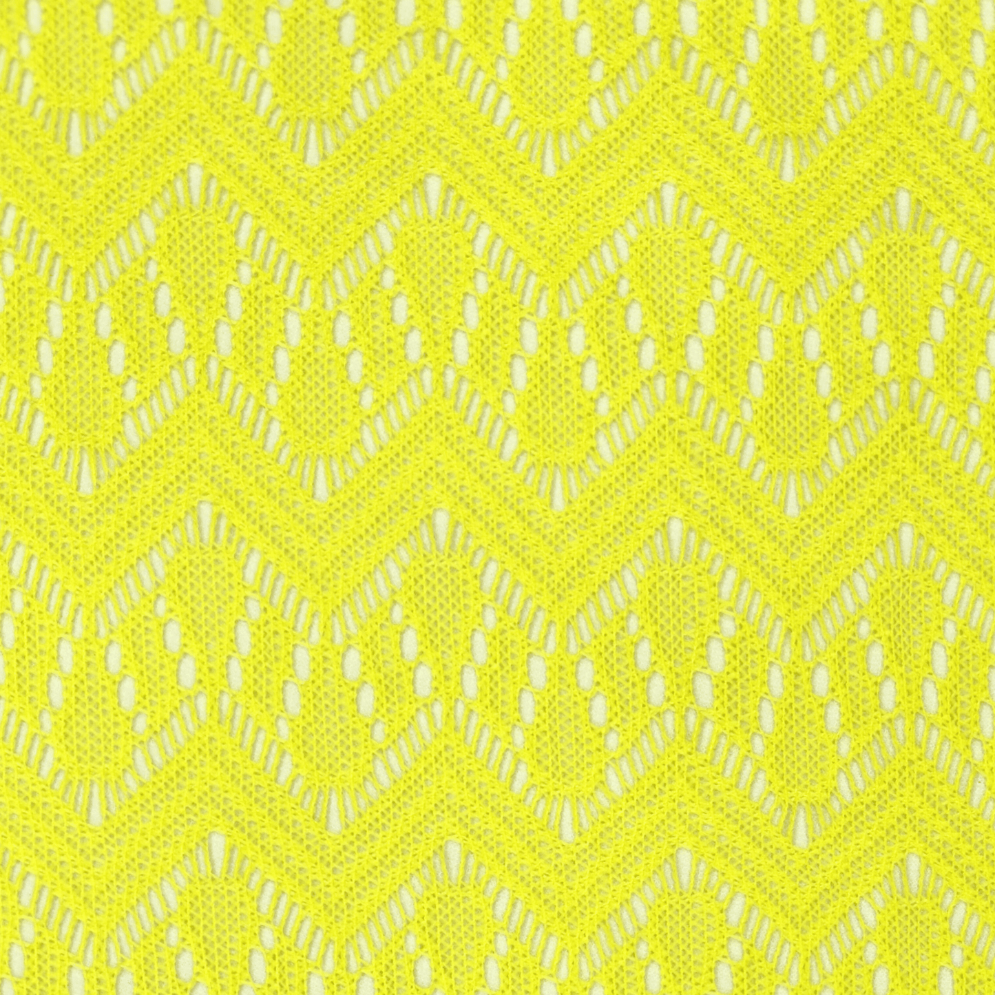 Lace Fabric Lime Zig Zag - Discontinued - Ragland Fabrics