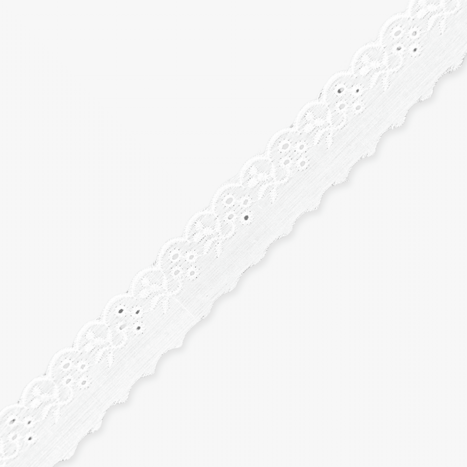 Lace Anglaise White (MEA30A) - Ragland Fabrics