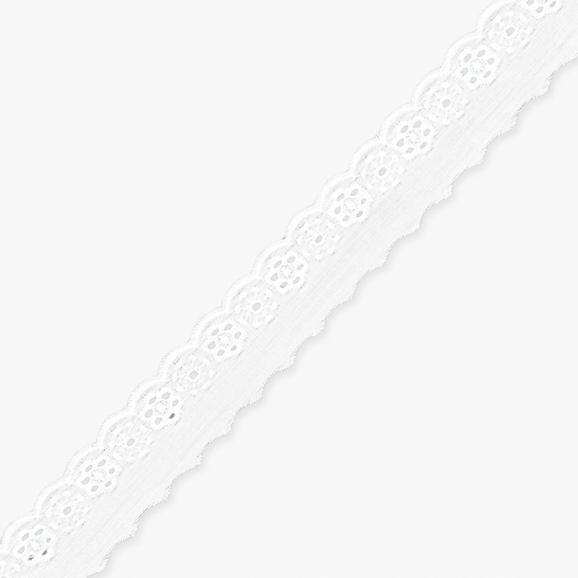 Lace Anglaise White (MEA20A) - Ragland Fabrics