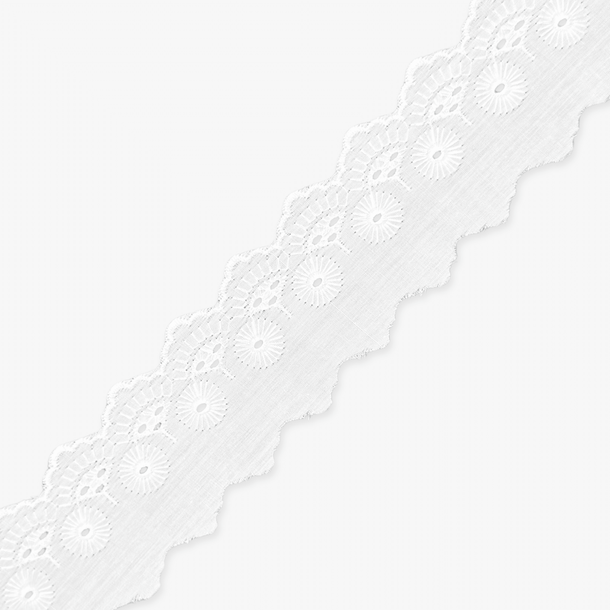 Lace Anglaise White (MYA4A) - Ragland Fabrics