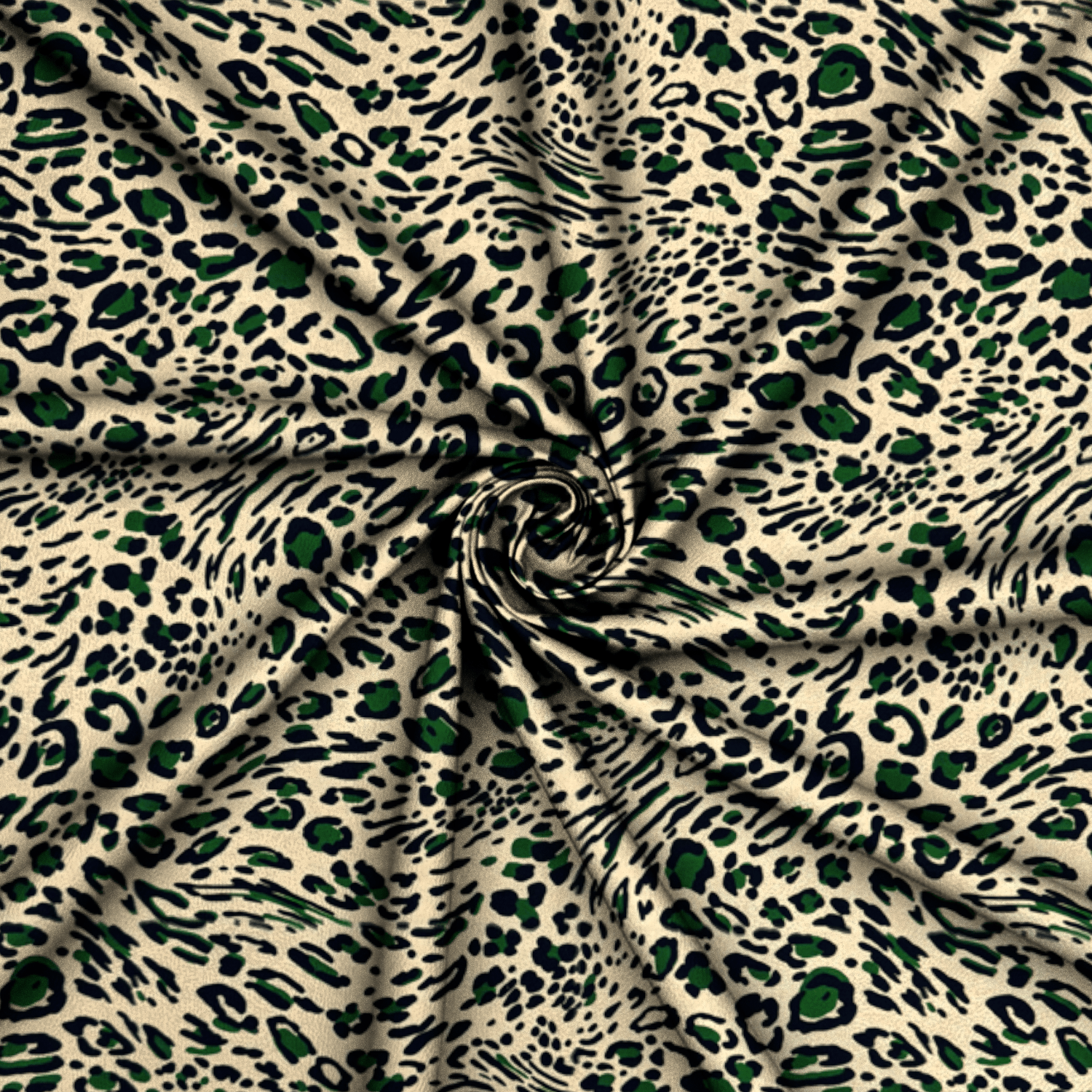 Marbella Outdoor Green Leopard - Ragland Fabrics