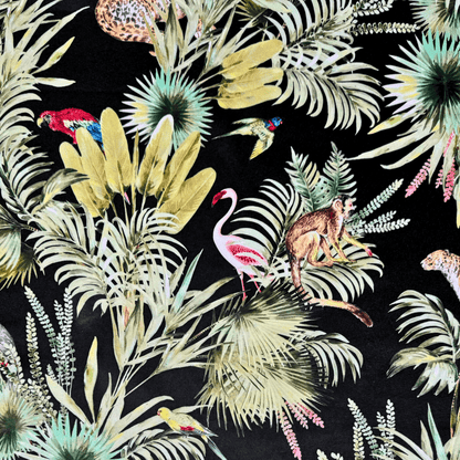 Marbella Outdoor Tropical Ebony - Ragland Fabrics