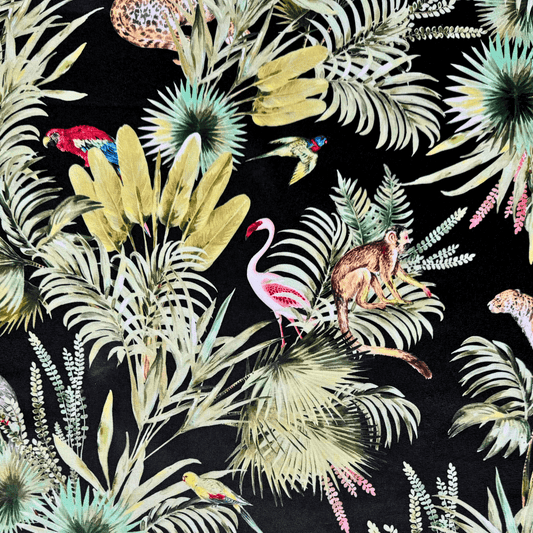 Marbella Outdoor Tropical Ebony - Ragland Fabrics