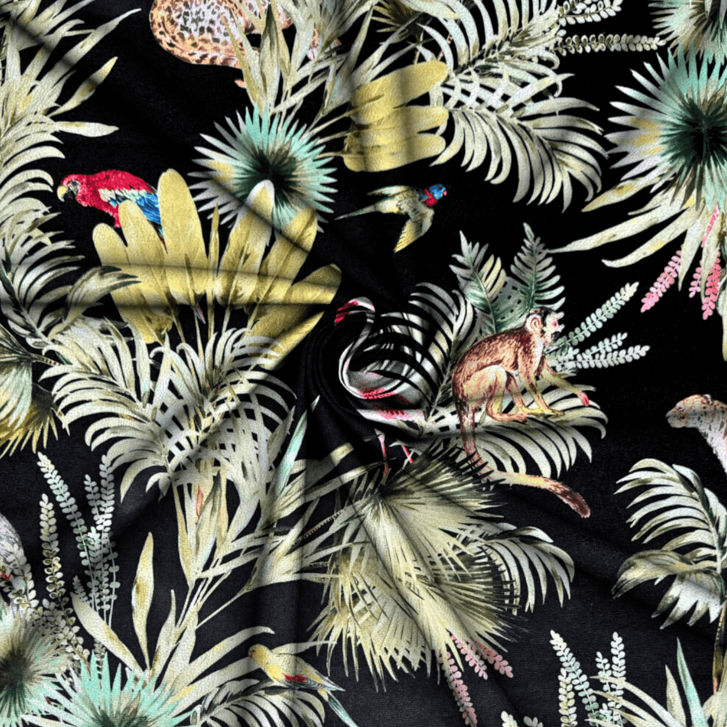 Marbella Outdoor Tropical Ebony - Ragland Fabrics