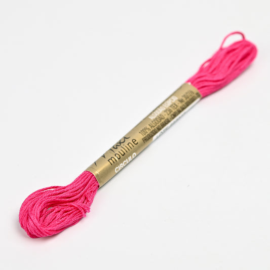 Hand Embroidery Thread Piercing Pink