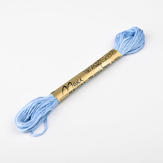 Hand Embroidery Thread Med Blue