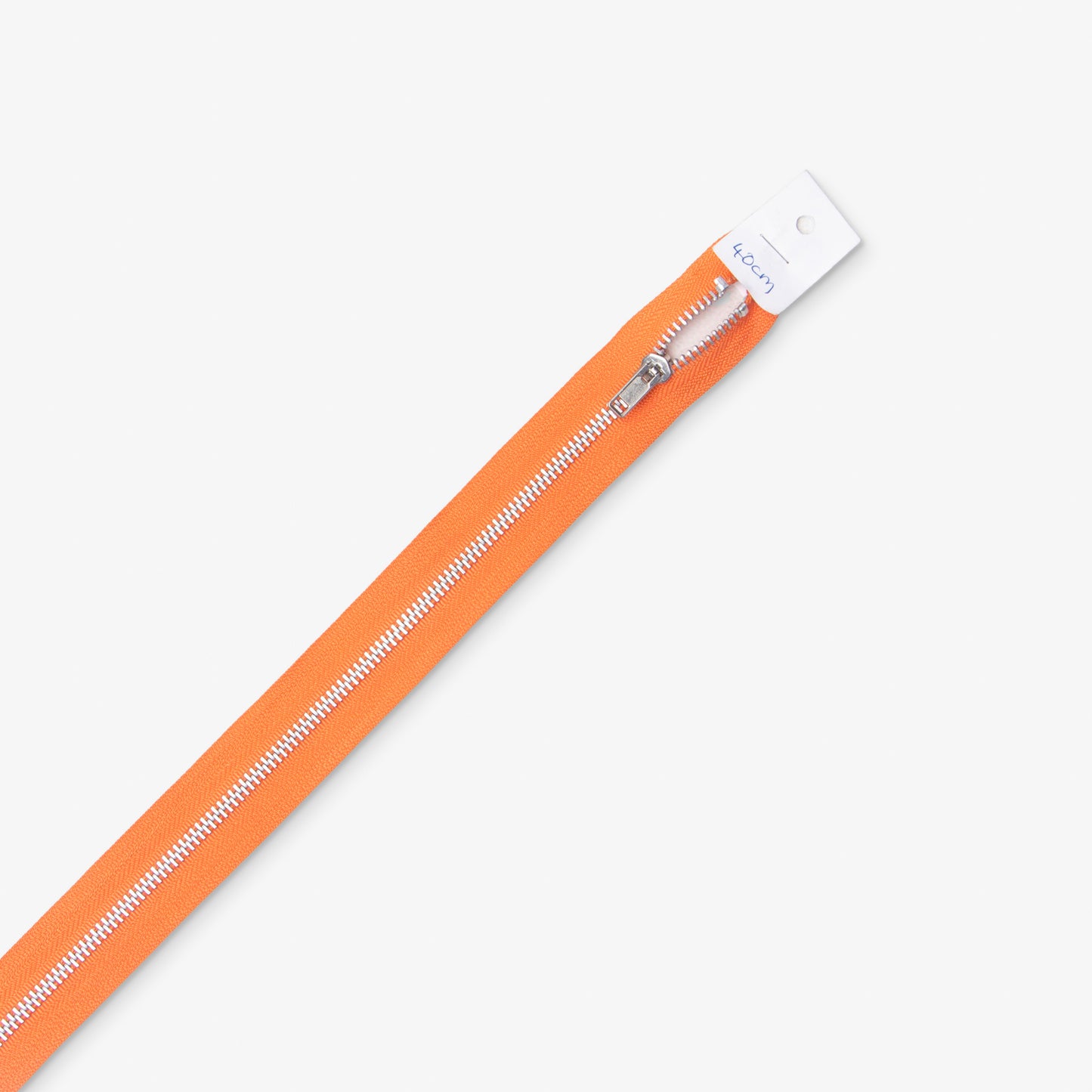 Metal Zips Orange 40cm