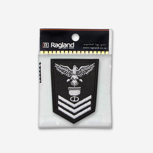 Motif Iron On Badge A-07