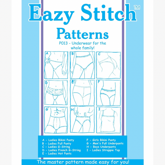 Eazy Stitch Patterns | Underwear for the Whole Family