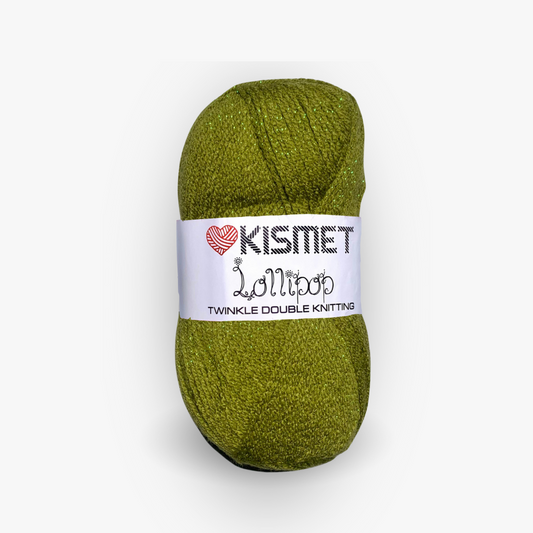 Lollipop Twinkle Dbl Knit Chartreuse #58