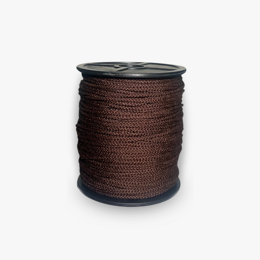 Nylon Cord 2mm Choc Brown (100met)