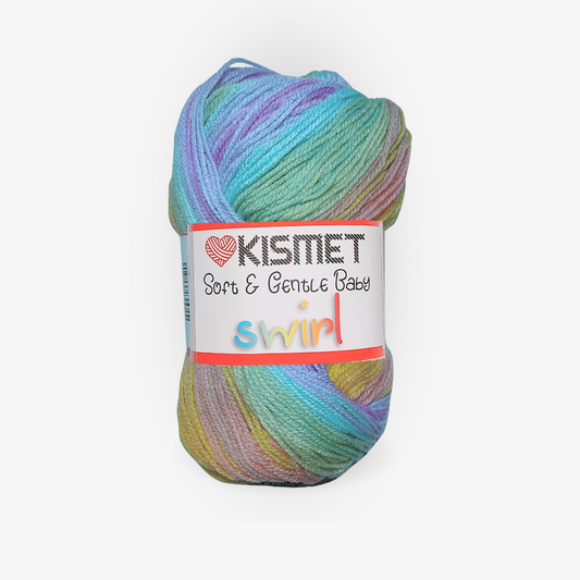 Soft & Gentle Baby Swirl Rainbow