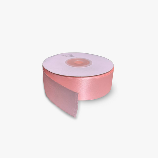 Satin Ribbon 25mm Baby Pink #340 (30Yards)