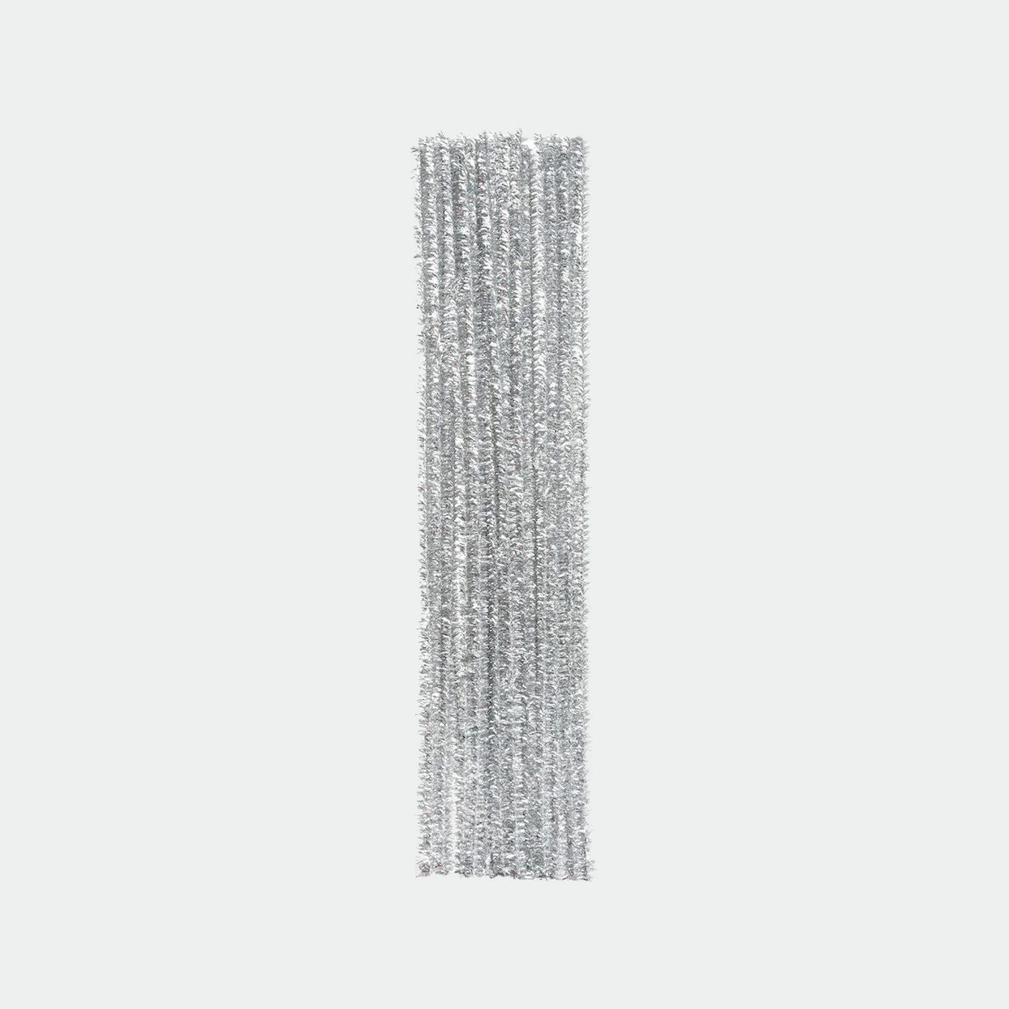 Chenille Stick Metallic (Pack of 20)- Silver