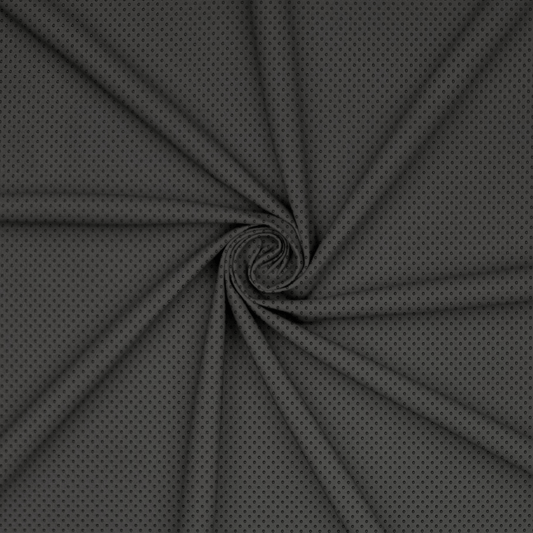 Anti Tear Vinyl Charcoal Perforated - Ragland Fabrics