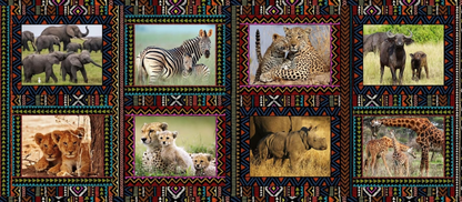 Place Mats South Africa Baby Wild Animals