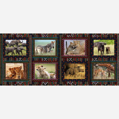 Place Mats South Africa Baby Wild Animals