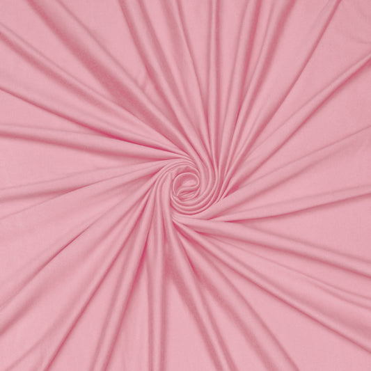Cotton Knit Plain Light Pink