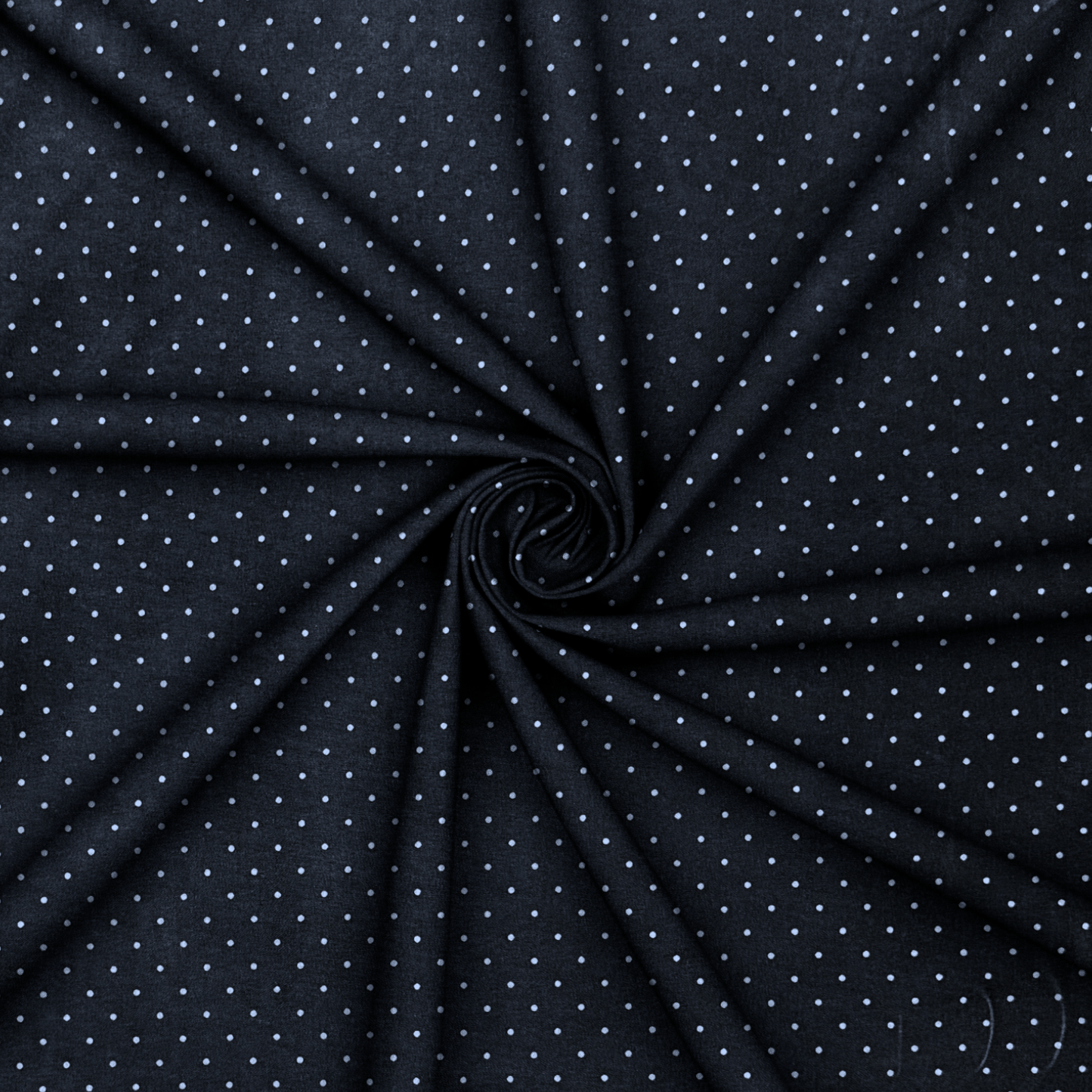 Printed Poly Cotton Quilty Navy - Ragland Fabrics