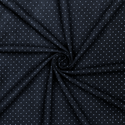 Printed Poly Cotton Quilty Navy - Ragland Fabrics