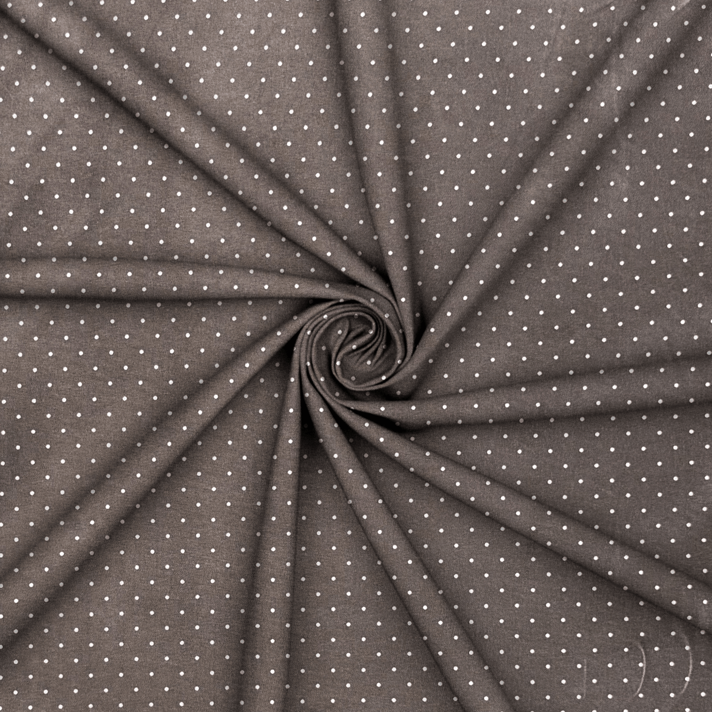 Printed Poly Cotton Quilty Brown - Ragland Fabrics