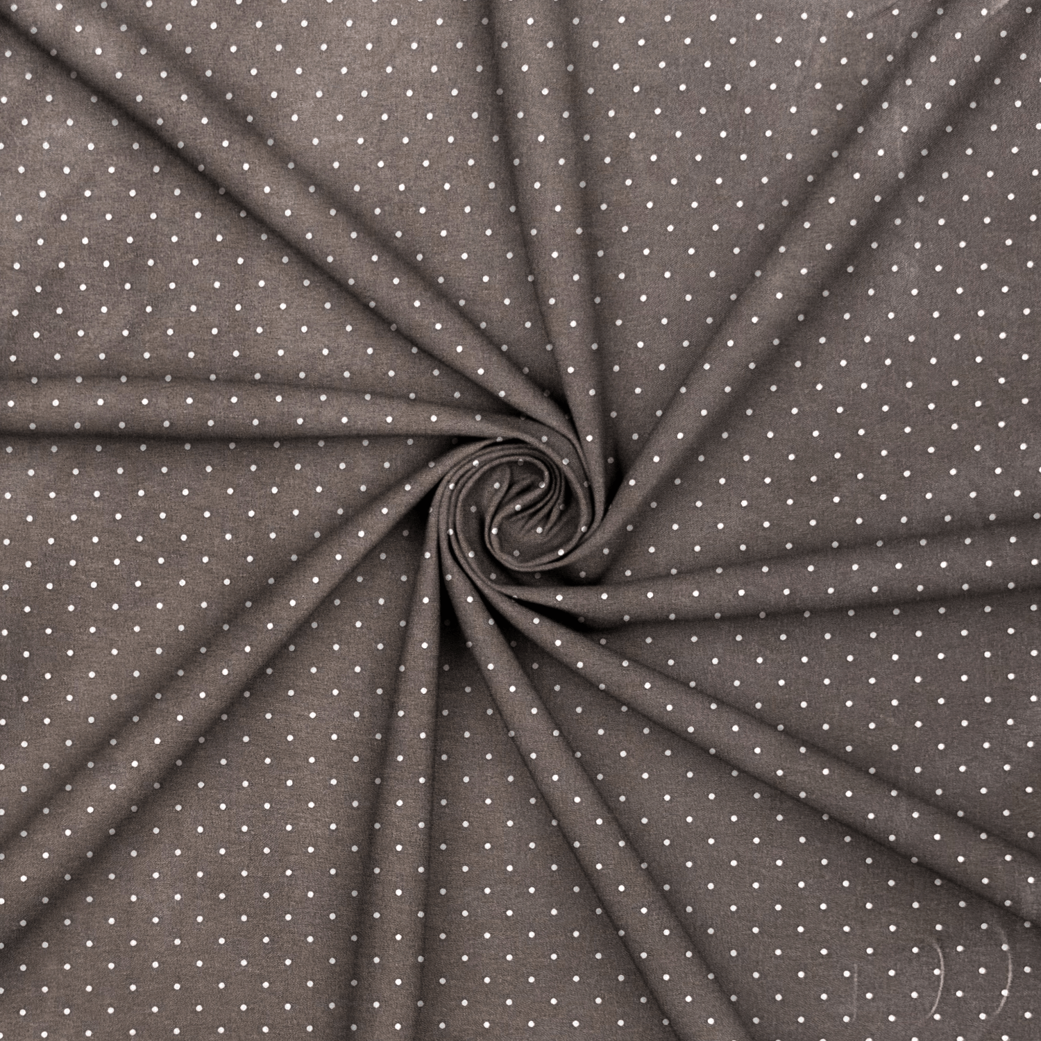 Printed Poly Cotton Quilty Brown - Ragland Fabrics