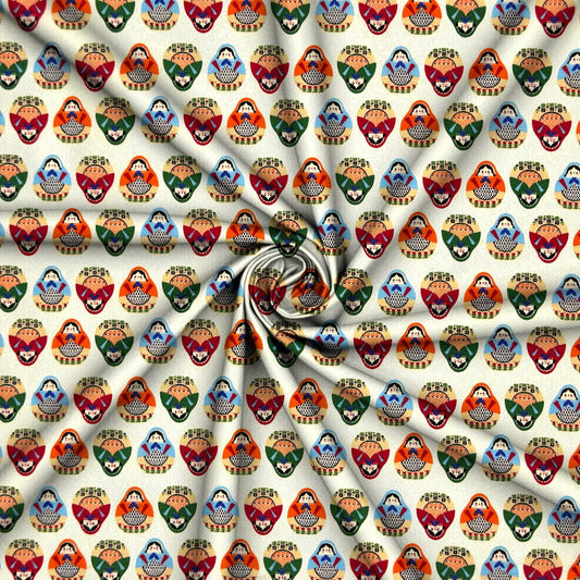 Cotton Quilting Des.P752 Cream - Ragland Fabrics
