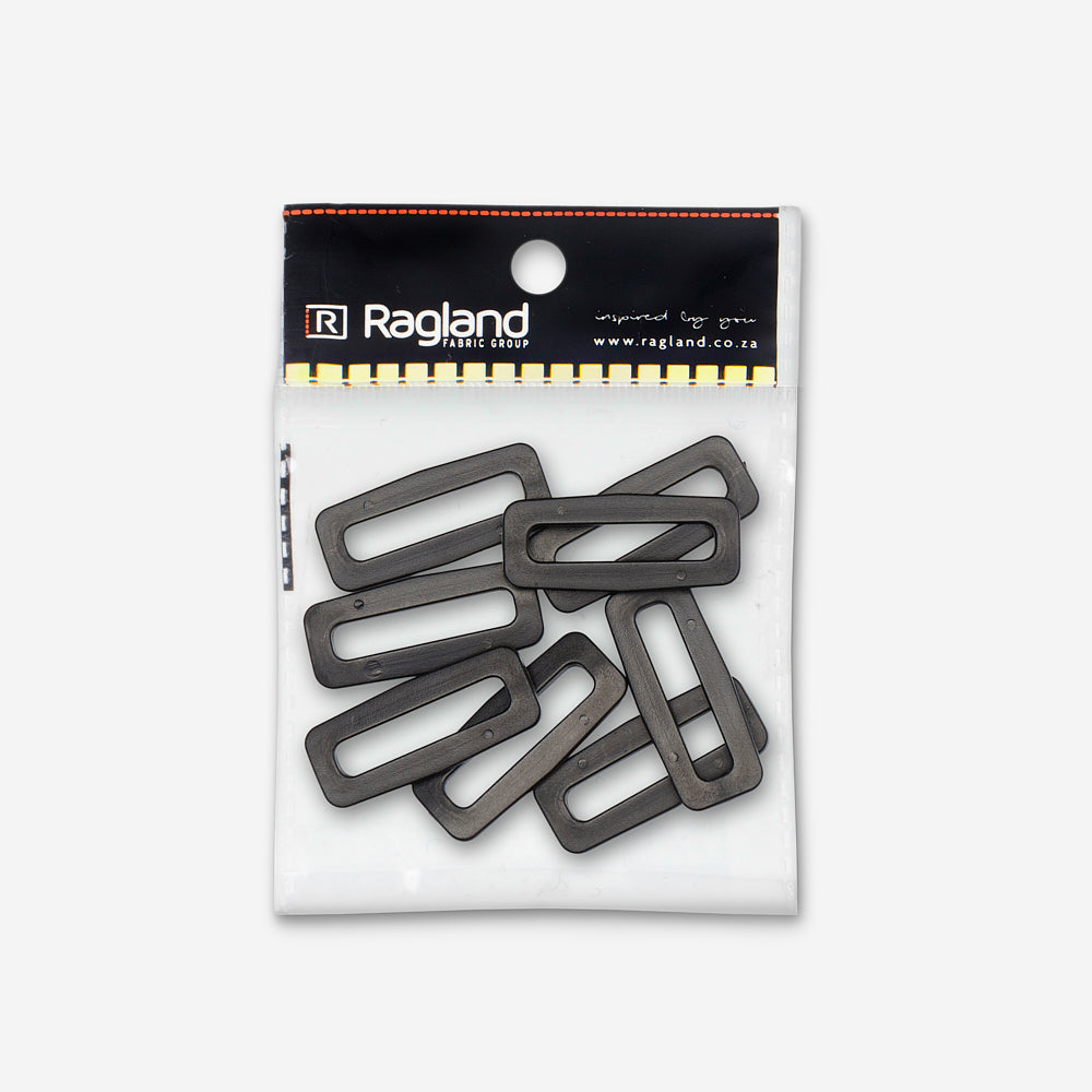 Rectangle 38mm Plastic ( Pack of 8)