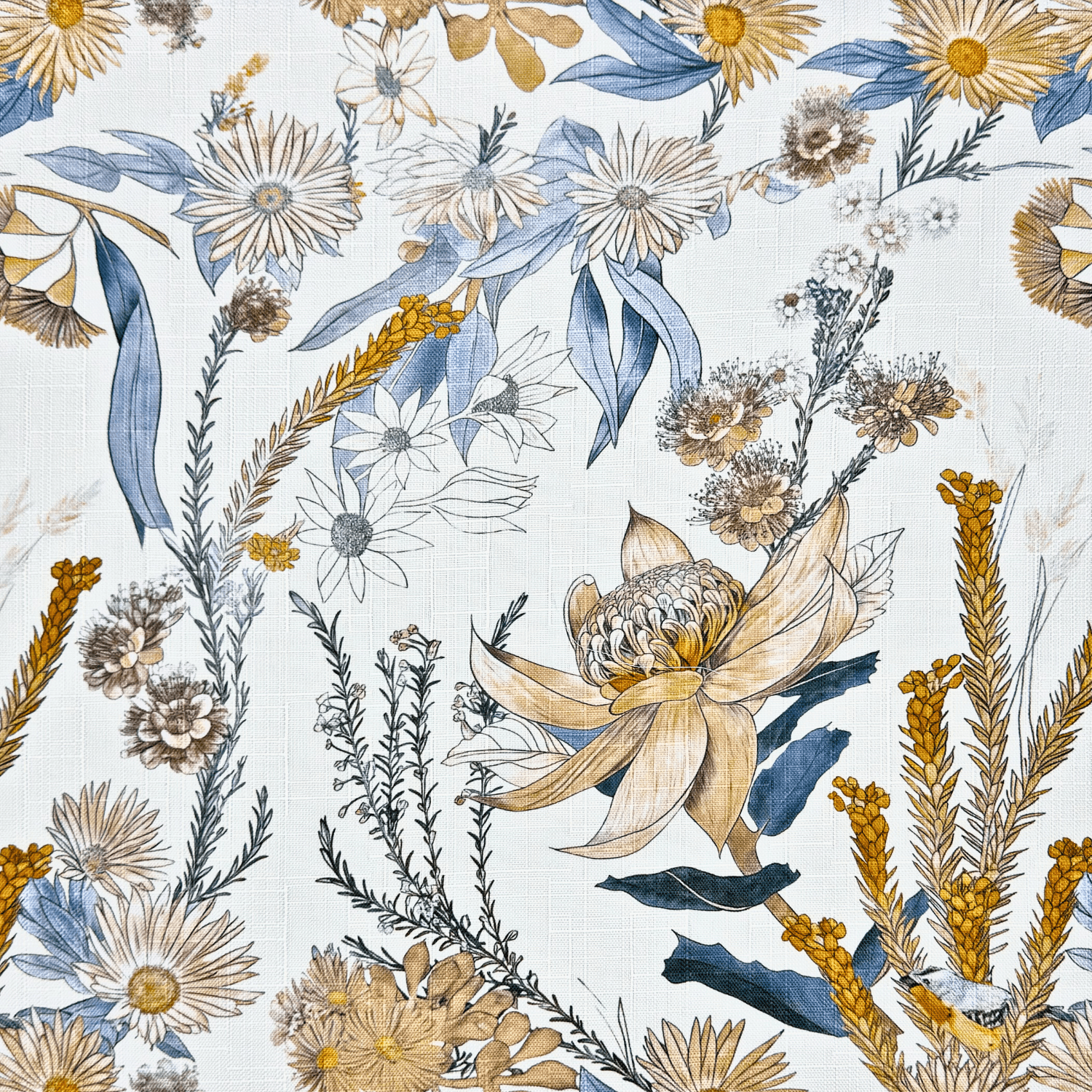 Reddington Linen Acacia - Ragland Fabrics