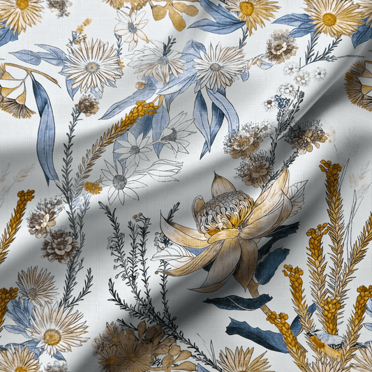 Reddington Linen Acacia - Ragland Fabrics