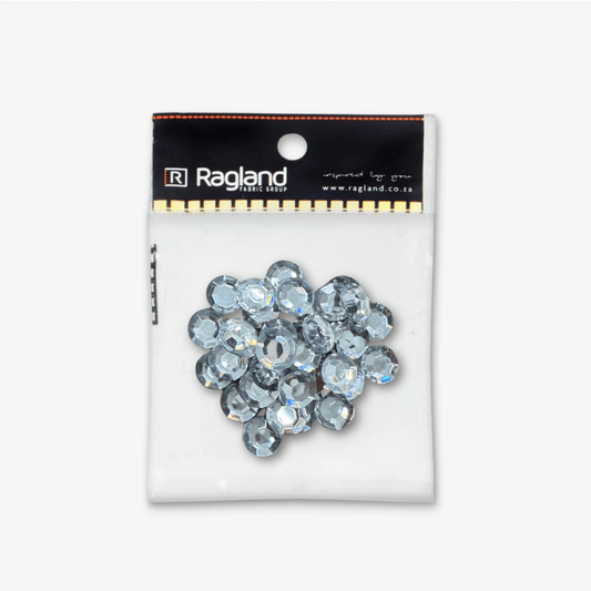 Rhinestones Silver Large - Ragland Fabrics