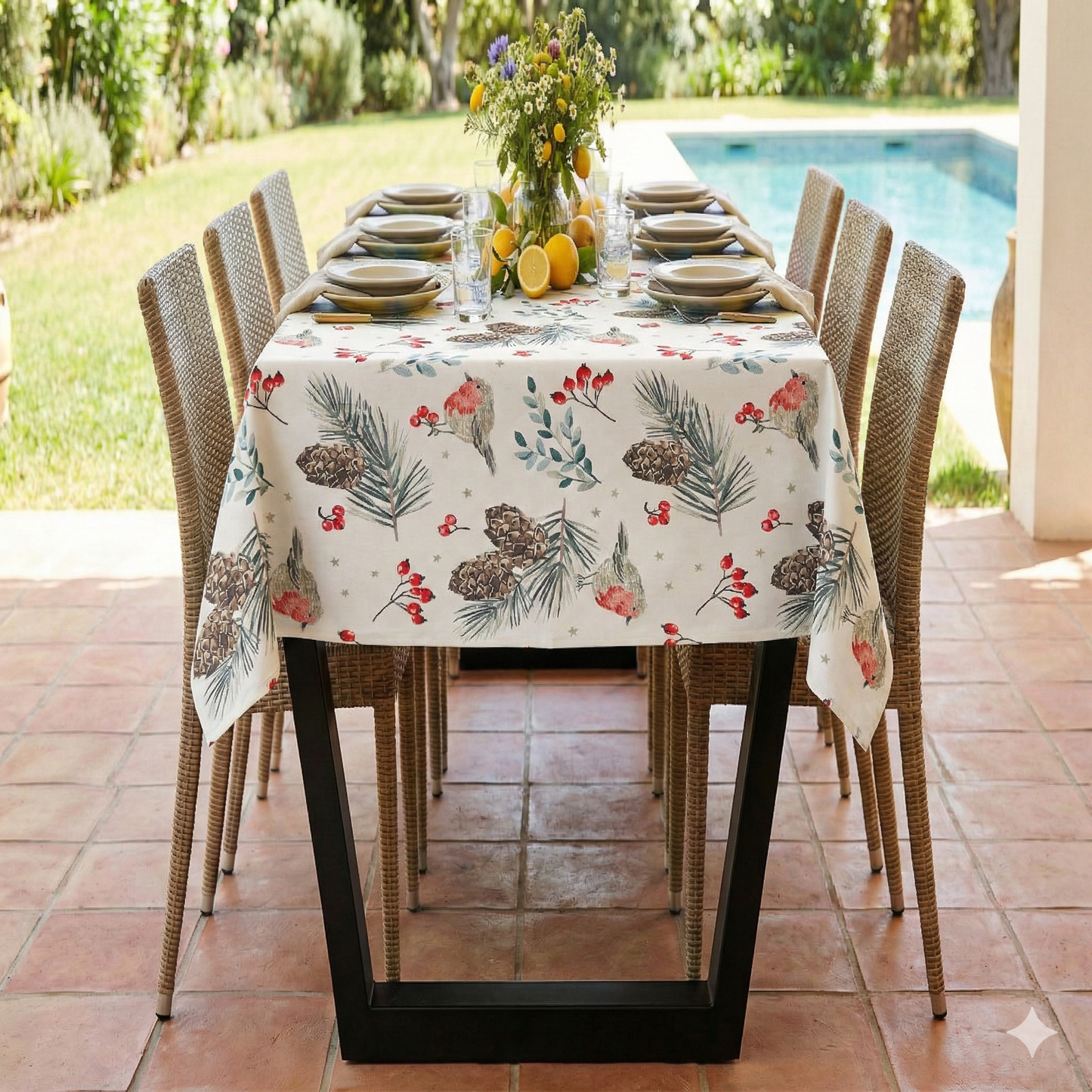 Box Weave Furnishing Robin White - Ragland Fabrics