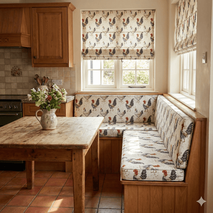 Box Weave Furnishing Rooster - Ragland Fabrics