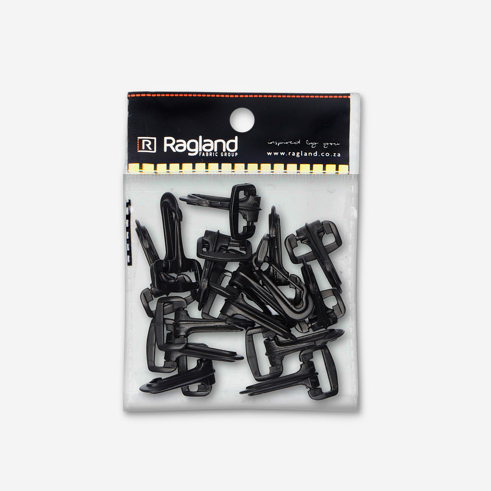 Snap Hooks Plastic 30mm