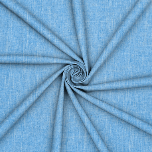Snow Linen - Baby Blue 17 - Ragland Fabrics