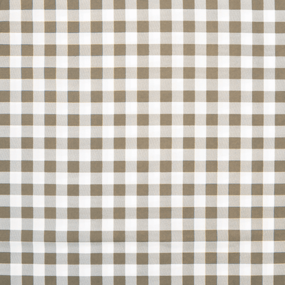 Printed Mini Matt Check Stone - 240cm - Ragland Fabrics