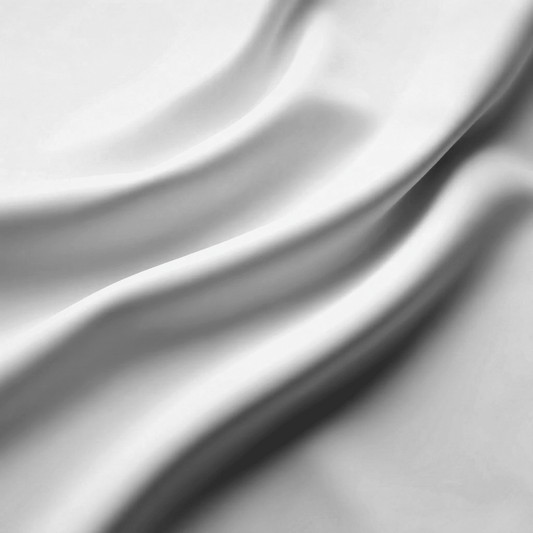 Milano Stretch Satin White 2 - Ragland Fabrics