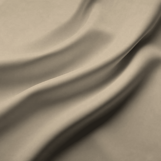 Milano Stretch Satin Beige 32 - Ragland Fabrics