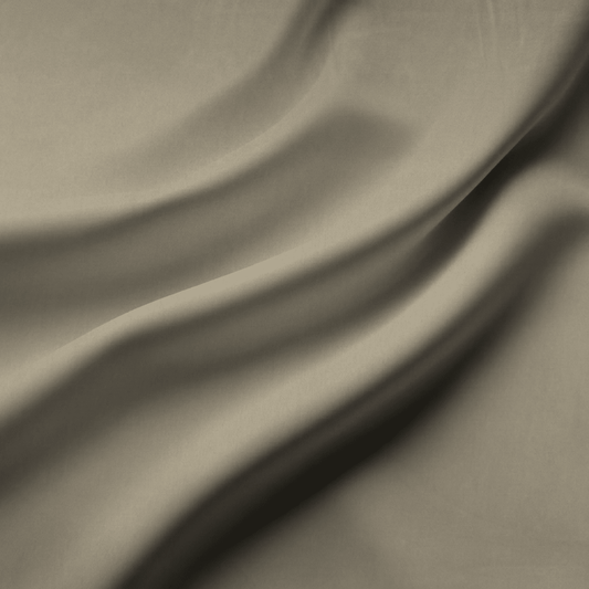 Milano Stretch Satin Khaki 36 - Ragland Fabrics