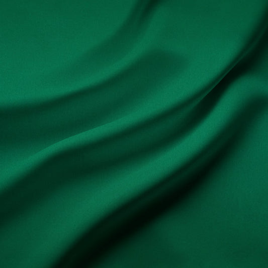 Milano Stretch Satin Emerald 40 - Ragland Fabrics