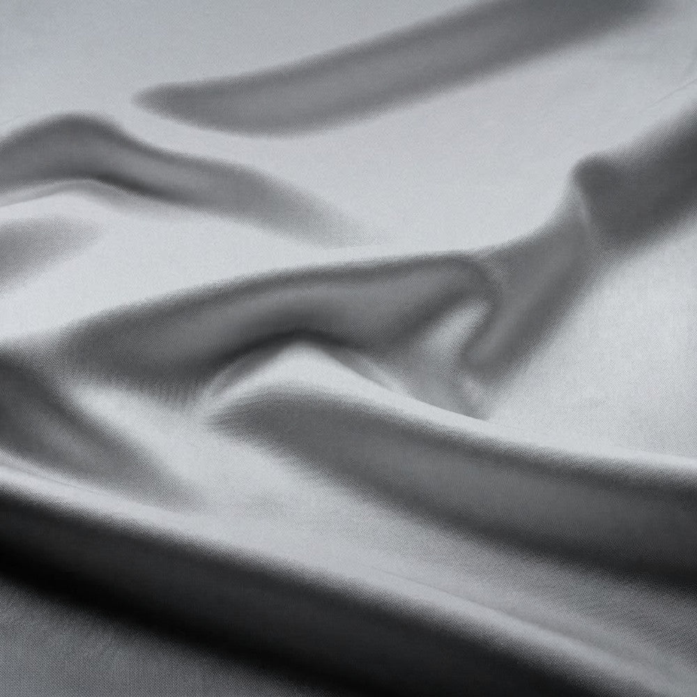 Milano Stretch Satin Silver #53