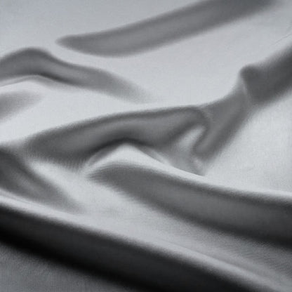 Milano Stretch Satin Silver #53