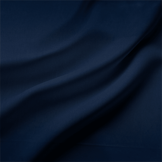 Milano Stretch Satin Navy 7 - Ragland Fabrics